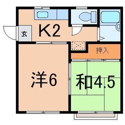 ＫＩコーポの物件間取画像